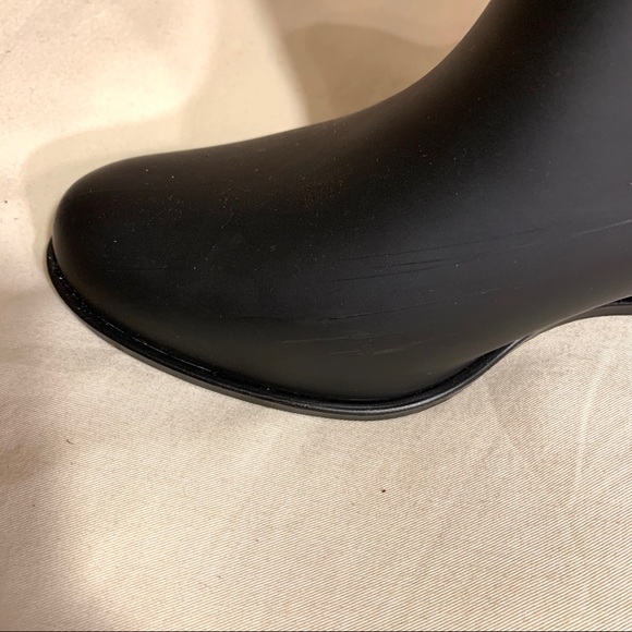 Melissa | Moon Dust Studded Ankle Rainboot - Picture 8 of 8